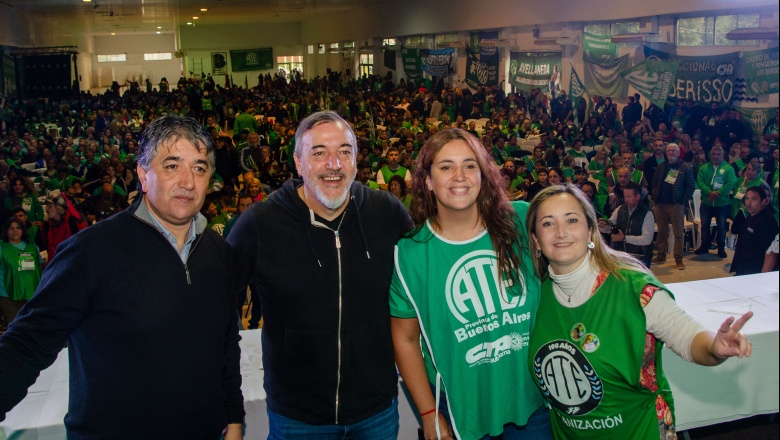 Congreso provincial de ATE: Una multitud de estatales definieron medidas contra el ajuste de Milei