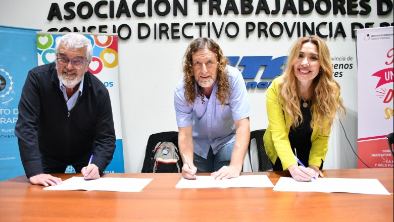 Jornada de donación de sangre y firma para ser “gremio donante”