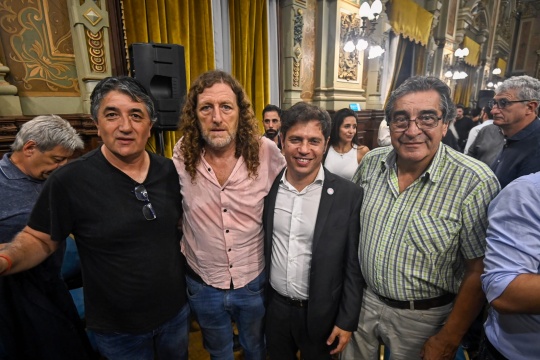 ATE Buenos Aires respaldó los reclamos de Kicillof por la quita de recursos desde Nación