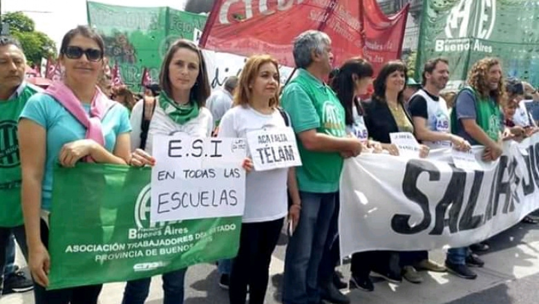 Jornada de Lucha en defensa de la Ley de Educación Sexual Integral: “La ESI no se toca”