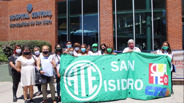San Isidro: ATE logró, en la calle, una suba del 48 por ciento