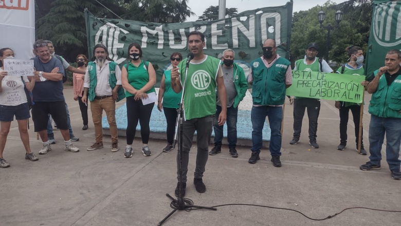 Moreno: Movilización en reclamo de recomposición salarial