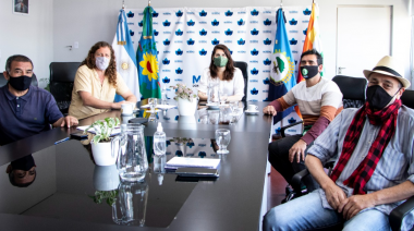Moreno: reunión con la autoridades comunales y avances laborales