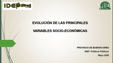 Monitoreo de variables económicas realizado por el IDEP