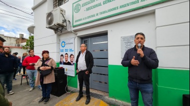 Homenaje a dirigentes fallecidos de ATE General Rodríguez