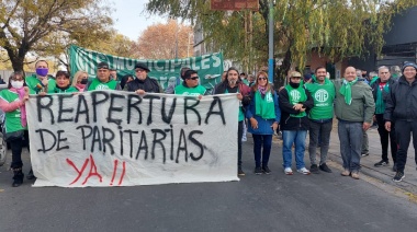 Tras el paro y movilización de ATE, se reabrió la paritaria municipal en Moreno