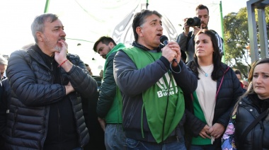 Arévalo contra los despidos en el Estado: “Tenemos que seguir en unidad y no permitir que avancen sobre nuestros derechos”