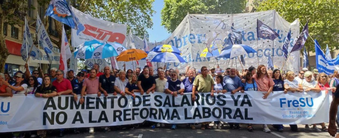 ATE Buenos Aires movilizó contra la reforma laboral