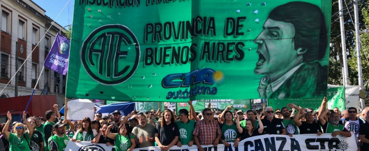 ATE Buenos Aires convoca a paro y movilización a la Legislatura bonaerense para el 7 de octubre