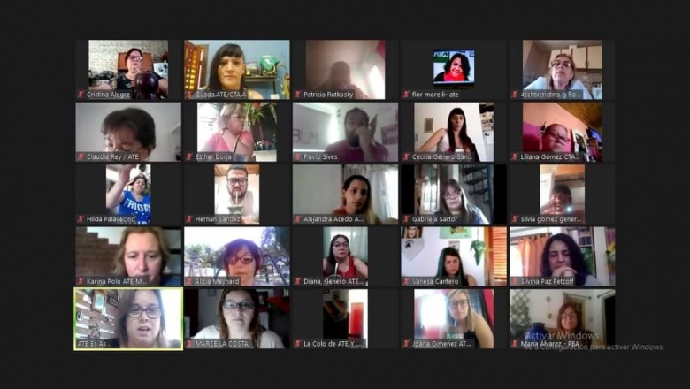 Con amplia participación, ATE provincia discutió la perspectiva y luchas por la igualdad de género