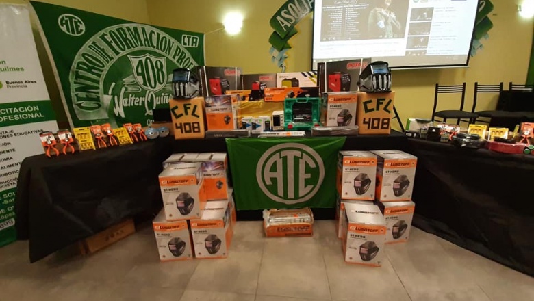 En Quilmes se entregó materiales al CFL Nº 408