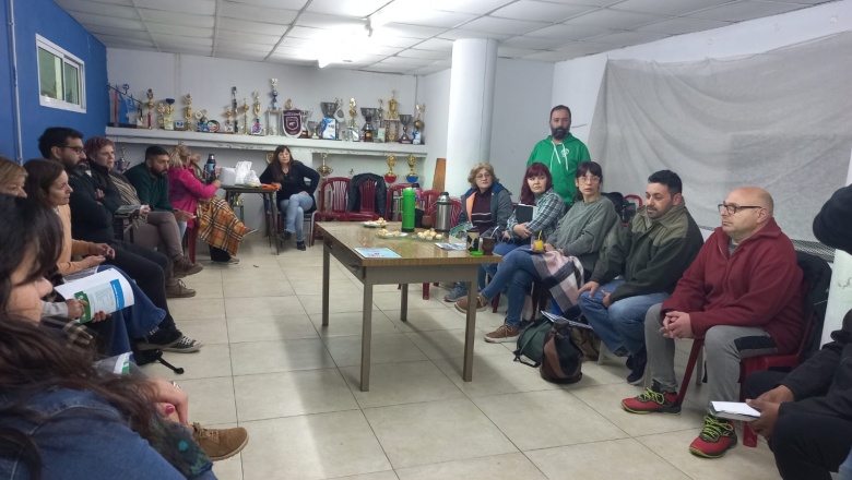 Formación: taller para delegadxs en la regional centro