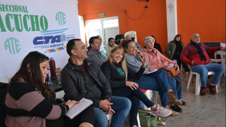 Taller de formación en la región litoral