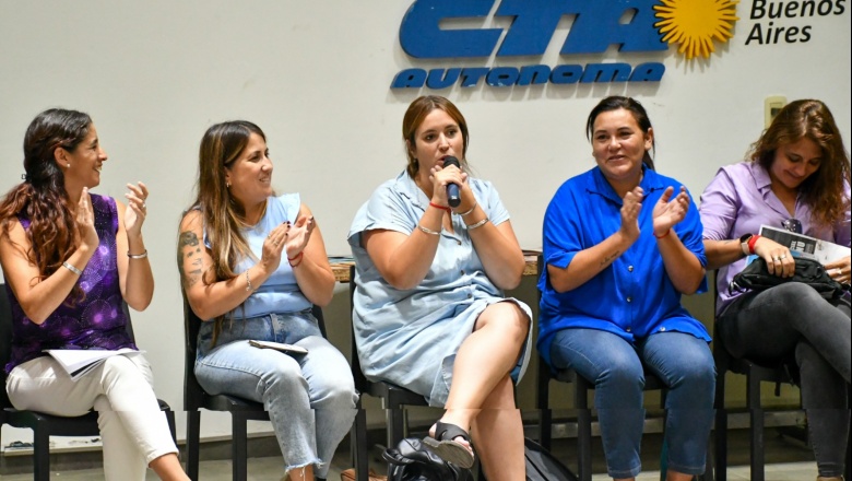 Hacia el 8M: Plenario de trabajadoras del Estado de la región capital en ATE bonaerense