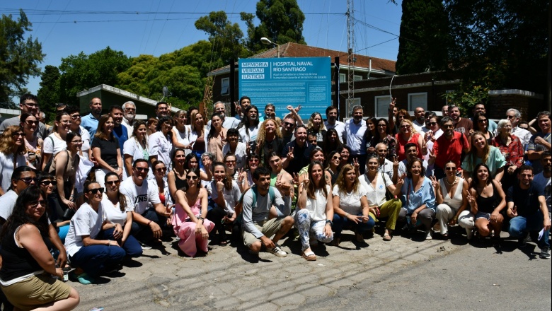 ATE bonaerense participó de la señalización del Hospital Naval Río Santiago como “Sitio de Memoria”