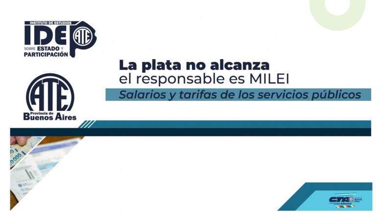 Salarios y tarifas de los servicios públicos