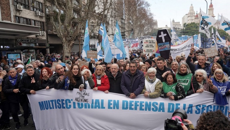 Miércoles de lucha: los jubilados/as no nos vamos a callar