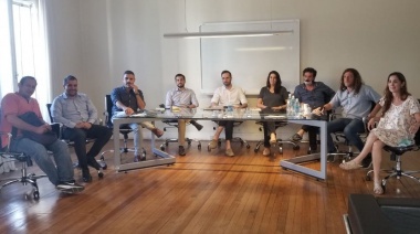 ATE se reunió con autoridades de ARBA