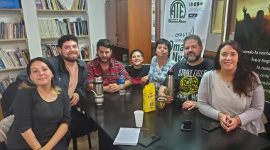 Importante reunión entre ATE provincia de Buenos Aires y delegadxs de ATE de la línea 148