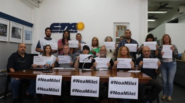 CTA bonaerense: Sí a los DDHH, No a Milei