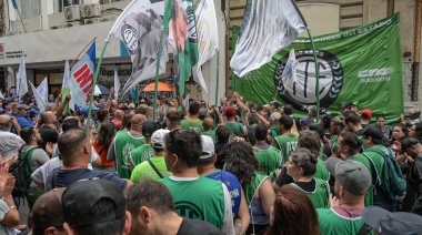 ATE bonaerense protagonizó el paro en el sector nacional