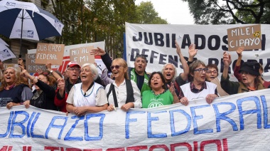 Paro de 36 horas: ATE Buenos Aires movilizó junto a lxs jubiladxs