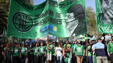 ATE protagonizó la masiva movilización en rechazo a los vetos de las leyes de Financiamiento Universitario y de Emergencia Pediátrica