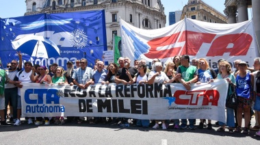 ATE bonaerense se movilizó contra la reforma laboral