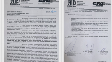 ATE Buenos Aires solicitó la urgente convocatoria a paritaria
