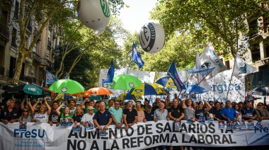 ATE Buenos Aires se movilizó contra la reforma laboral