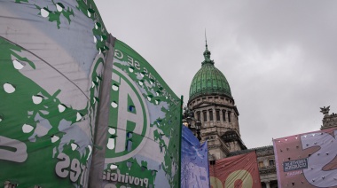 ATE se movilizó contra la ley de tierras y en defensa de la soberanía
