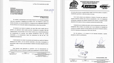 ATE solicitó la urgente reapertura de la negociación paritaria