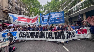 ATE movilizó por la universidad pública, la soberanía y contra el DNU 70/23