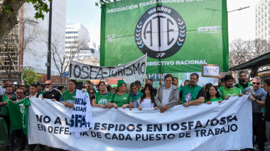 ATE movilizó al Ministerio de Defensa por el cierre de la IOSFA