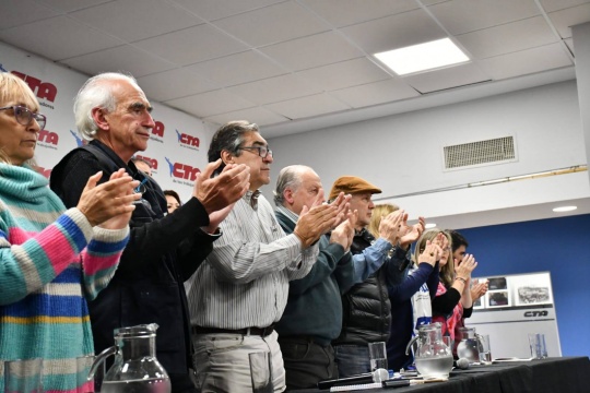 Plenario de unidad de las CTA
