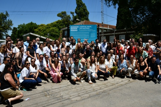 ATE bonaerense participó de la señalización del Hospital Naval Río Santiago como “Sitio de Memoria”