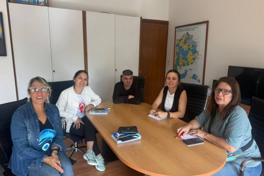 ATE se reunió con Bernarda Meglia, Subsecretaria de Políticas Sociales en el Ministerio de la Comunidad Provincia de Buenos Aires
