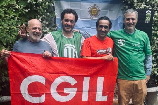 A 50 años del golpe: Delegados de ATE participaron de jornadas de memoria en Italia