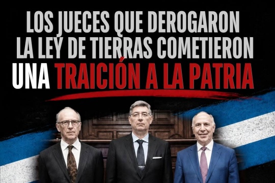 Soberanía, dignidad y justicia en riesgo: un llamado a la memoria y a la defensa de la patria