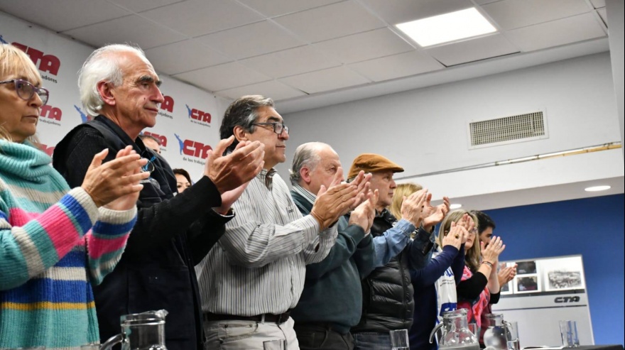 Plenario de unidad de las CTA