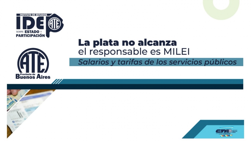 Salarios y tarifas de los servicios públicos