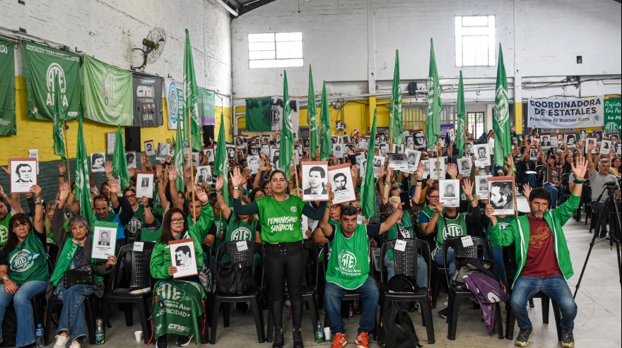 Asamblea de ATE en La Plata: Casi 600 estatales aprobaron la memoria y el informe político