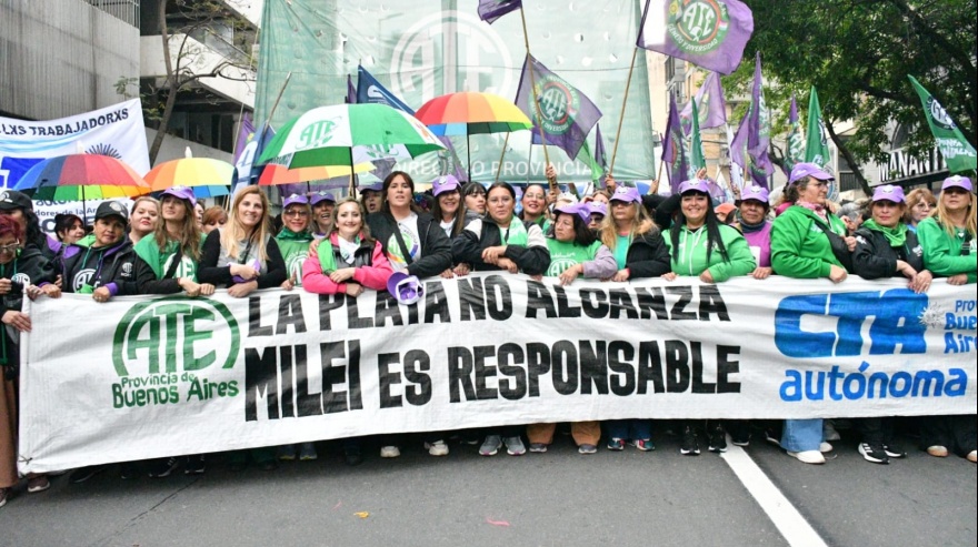 ATE y el 39° Encuentro Plurinacional de mujeres y diversidades: “Poner la vida en el centro”
